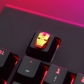 1pc Artisan Zinc-plated Alu-alloy Keycaps for Mechanical Keyboard R4 Overwatch DVA / Iron Man / One Piece / Captain America